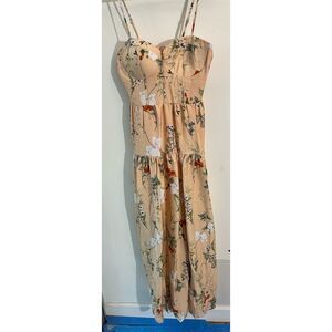 Rivers Women's Floral Maxi Dress Multicolor Size M Casual